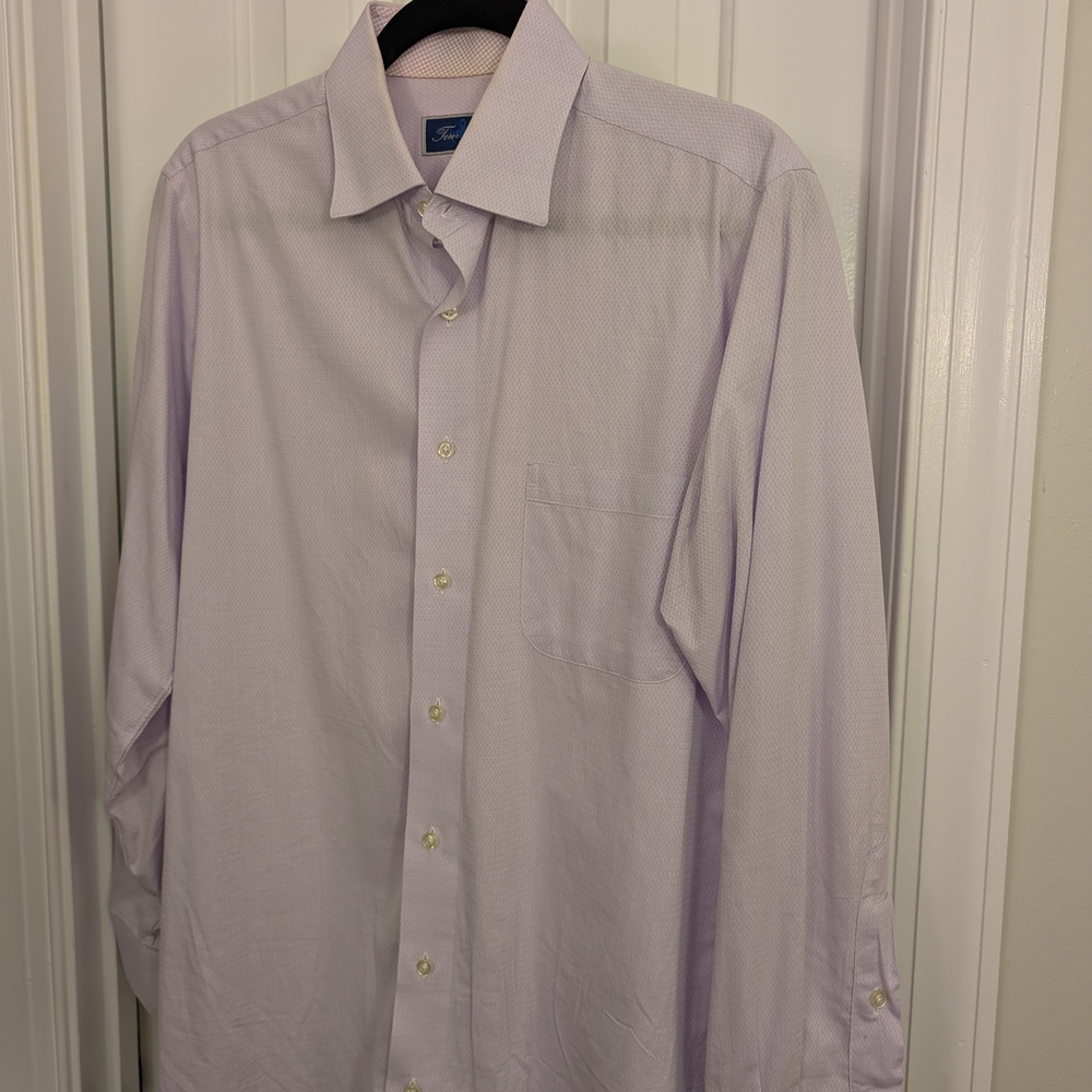 Men's Light Purple Dress Shirt - Tom James